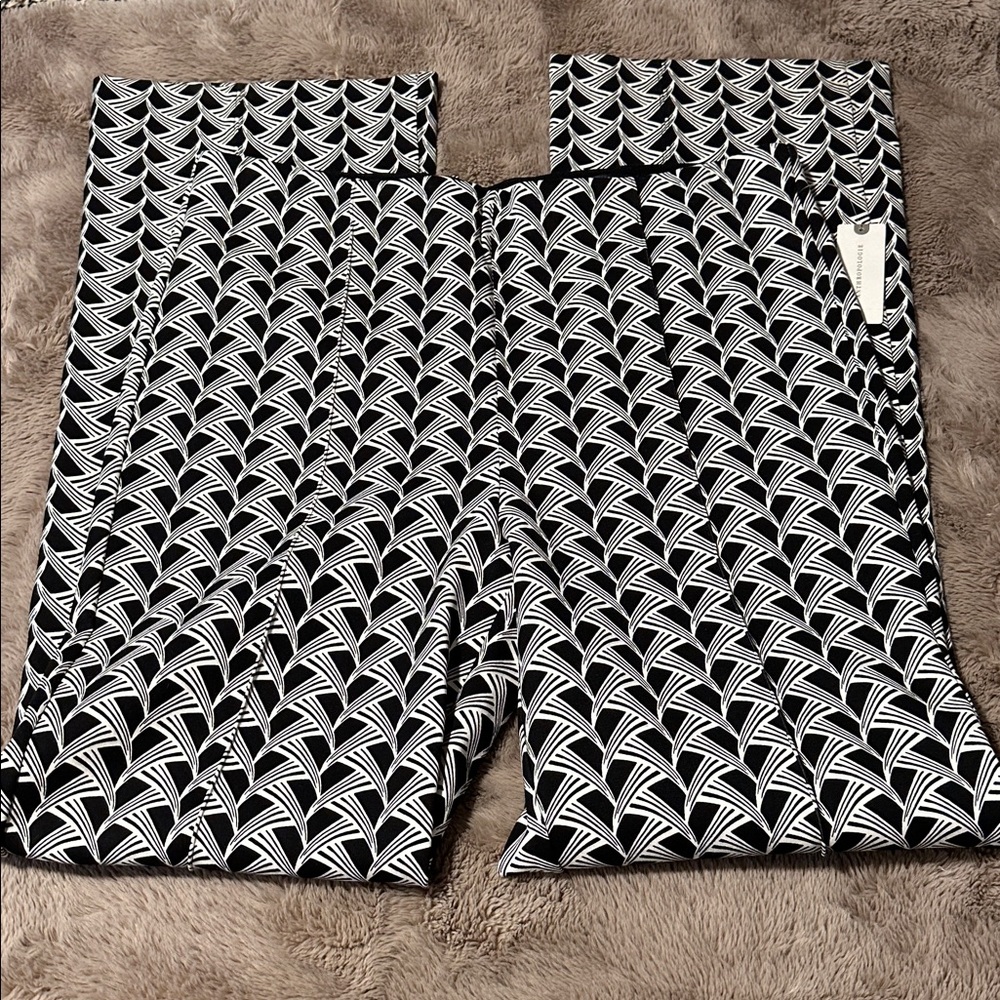Anthro Maeve The Margot Kick Flare Cropped Pants - Picture 4 of 7